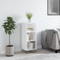 Scaffale Bianco 34,5x32,5x90 cm in Legno Multistrato Scaffale Bianco 34,5x32,5x90 cm in Legno Multistrato