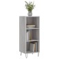 vidaXL Credenza Grigio Sonoma 34,5x32,5x90 cm in Legno Multistrato vidaXL Credenza Grigio Sonoma 34,5x32,5x90 cm in Legno Multistrato
