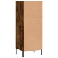 Credenza Rovere Fumo 34,5x32,5x90 cm in Legno Multistrato Credenza Rovere Fumo 34,5x32,5x90 cm in Legno Multistrato