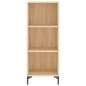 Credenza Rovere Sonoma 34,5x32,5x90 cm in Legno Multistrato Credenza Rovere Sonoma 34,5x32,5x90 cm in Legno Multistrato