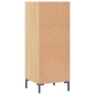 Credenza Rovere Sonoma 34,5x32,5x90 cm in Legno Multistrato Credenza Rovere Sonoma 34,5x32,5x90 cm in Legno Multistrato