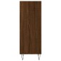 Credenza Rovere Marrone 34,5x32,5x90 cm in Legno Multistrato Credenza Rovere Marrone 34,5x32,5x90 cm in Legno Multistrato