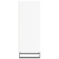 Credenza Bianca 34,5x32,5x90 cm in Legno Multistrato Credenza Bianca 34,5x32,5x90 cm in Legno Multistrato
