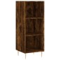 vidaXL Credenza Rovere Fumo 34,5x32,5x90 cm in Legno Multistrato vidaXL Credenza Rovere Fumo 34,5x32,5x90 cm in Legno Multistrato