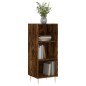 vidaXL Credenza Rovere Fumo 34,5x32,5x90 cm in Legno Multistrato vidaXL Credenza Rovere Fumo 34,5x32,5x90 cm in Legno Multistrato