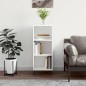 Credenza Bianca 34,5x32,5x90 cm in Legno Multistrato Credenza Bianca 34,5x32,5x90 cm in Legno Multistrato