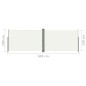 Tenda da Sole Laterale Retrattile Crema 200x600 cm Tenda da Sole Laterale Retrattile Crema 200x600 cm