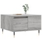 vidaXL Tavolino Salotto Grigio Sonoma 55x55x36,5 cm Legno Multistrato