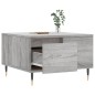 vidaXL Tavolino Salotto Grigio Sonoma 55x55x36,5 cm Legno Multistrato