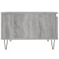 Tavolino Salotto Grigio Sonoma 55x55x36,5 cm Legno Multistrato