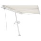 Tenda da Sole Automatica LED e Sensore Vento 350x250cm Crema Tenda da Sole Automatica LED e Sensore Vento 350x250cm Crema