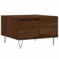 vidaXL Tavolino da Salotto Rovere Marrone 55x55x36,5 cm in Multistrato