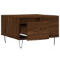 vidaXL Tavolino da Salotto Rovere Marrone 55x55x36,5 cm in Multistrato