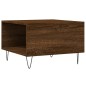 vidaXL Tavolino da Salotto Rovere Marrone 55x55x36,5 cm in Multistrato
