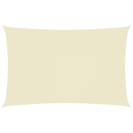 Parasole a Vela Oxford Rettangolare 4x7 m Crema