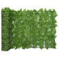 Paravento da Balcone con Foglie Verdi 500x75 cm Paravento da Balcone con Foglie Verdi 500x75 cm