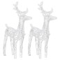 Decorazione Natalizia Renne e Slitta 240 LED Acrilico Decorazione Natalizia Renne e Slitta 240 LED Acrilico