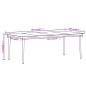 Set Mobili da Pranzo per Giardino 7 pz Nero Set Mobili da Pranzo per Giardino 7 pz Nero
