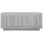 Tavolino da Salotto Grigio Sonoma 102x50x45cm Legno Multistrato