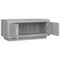 Tavolino da Salotto Grigio Sonoma 102x50x45cm Legno Multistrato