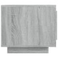 Tavolino da Salotto Grigio Sonoma 102x50x45cm Legno Multistrato