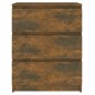 Credenza Rovere Fumo 60x35x76 cm in Legno Multistrato Credenza Rovere Fumo 60x35x76 cm in Legno Multistrato