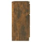 Credenza Rovere Fumo 60x35x76 cm in Legno Multistrato Credenza Rovere Fumo 60x35x76 cm in Legno Multistrato