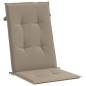 Sedie da Giardino Reclinabili con Cuscini 4 pz in Legno di Teak Sedie da Giardino Reclinabili con Cuscini 4 pz in Legno di Teak