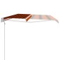 Tenda da Sole Retrattile Automatica 450x300 cm Arancione e Marrone Tenda da Sole Retrattile Automatica 450x300 cm Arancione e Marrone