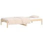 Dormeuse 90x190 cm 3FT Single in Legno Massello di Pino Dormeuse 90x190 cm 3FT Single in Legno Massello di Pino