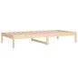 Dormeuse 90x190 cm 3FT Single in Legno Massello di Pino Dormeuse 90x190 cm 3FT Single in Legno Massello di Pino