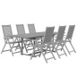 Set da Pranzo da Giardino 7 pz in Legno Massello di Acacia Set da Pranzo da Giardino 7 pz in Legno Massello di Acacia