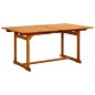 vidaXL Set Mobili da Pranzo per Giardino 7 pz Legno Massello di Acacia vidaXL Set Mobili da Pranzo per Giardino 7 pz Legno Massello di Acacia