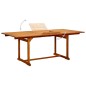 vidaXL Set Mobili da Pranzo da Giardino 7 pz Legno Massello di Acacia vidaXL Set Mobili da Pranzo da Giardino 7 pz Legno Massello di Acacia