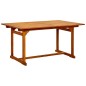 vidaXL Set Mobili da Pranzo da Giardino 7 pz Legno Massello di Acacia vidaXL Set Mobili da Pranzo da Giardino 7 pz Legno Massello di Acacia