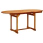 vidaXL Set Mobili da Pranzo per Giardino 7 pz Legno Massello di Acacia vidaXL Set Mobili da Pranzo per Giardino 7 pz Legno Massello di Acacia