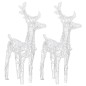 Decorazione Natalizia Renne e Slitta 320 LED Acrilico Decorazione Natalizia Renne e Slitta 320 LED Acrilico