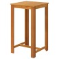 Set da Bar per Giardino 5 pz Legno Massello di Acacia Set da Bar per Giardino 5 pz Legno Massello di Acacia