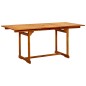 vidaXL Set Mobili da Pranzo per Giardino 7 pz Legno Massello di Acacia vidaXL Set Mobili da Pranzo per Giardino 7 pz Legno Massello di Acacia