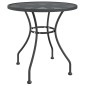 Set da Pranzo per Giardino 5pz Rete Metallica Espansa Antracite Set da Pranzo per Giardino 5pz Rete Metallica Espansa Antracite