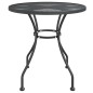 Set da Pranzo per Giardino 5pz Rete Metallica Espansa Antracite Set da Pranzo per Giardino 5pz Rete Metallica Espansa Antracite