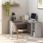 Scrivania Angolare Grigio Sonoma 120x140x75cm Legno Multistrato Scrivania Angolare Grigio Sonoma 120x140x75cm Legno Multistrato