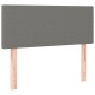 Testiera Grigio Scuro 90x5x78/88 cm in Tessuto Testiera Grigio Scuro 90x5x78/88 cm in Tessuto