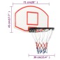 Tabellone da Pallacanestro Bianco 71x45x2 cm Polietilene Tabellone da Pallacanestro Bianco 71x45x2 cm Polietilene
