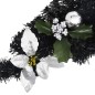 Ghirlanda di Natale ad Arco con Lucine LED Verde 90 cm in PVC Ghirlanda di Natale ad Arco con Lucine LED Verde 90 cm in PVC