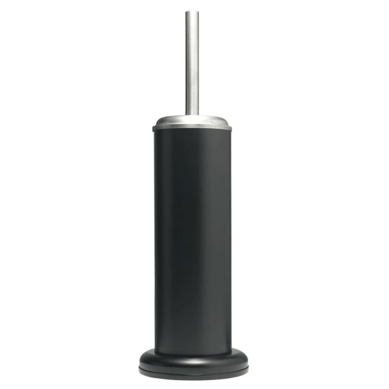 Sealskin Porta Scopino da Bagno e Supporto in Acero Nero 361730519 Sealskin Porta Scopino da Bagno e Supporto in Acero Nero 361730519