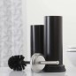 Sealskin Porta Scopino da Bagno e Supporto in Acero Nero 361730519 Sealskin Porta Scopino da Bagno e Supporto in Acero Nero 361730519