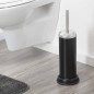 Sealskin Porta Scopino da Bagno e Supporto in Acero Nero 361730519 Sealskin Porta Scopino da Bagno e Supporto in Acero Nero 361730519