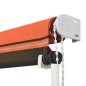 Tenda da Sole Retrattile 300x150 cm Arancione e Marrone Tenda da Sole Retrattile 300x150 cm Arancione e Marrone