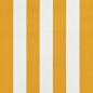 Tenda da Sole Retrattile con LED 200x150 cm Giallo e Bianco Tenda da Sole Retrattile con LED 200x150 cm Giallo e Bianco